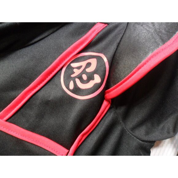 Spooktacular Creations Ninja Warrior Costume With Hood & Tiger Print Kids Size L - Picture 5 of 11